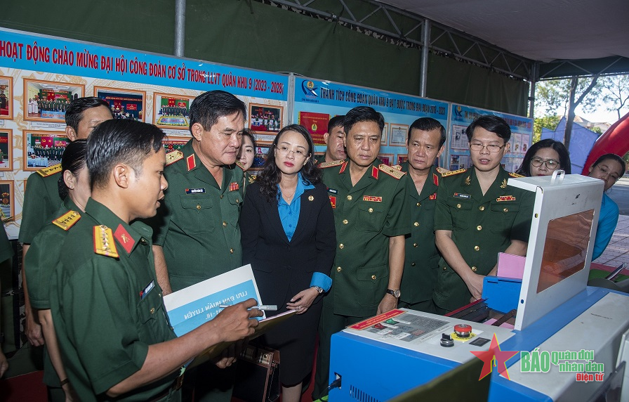 Công đoàn Quân khu 9 có nhiều đổi mới, bám sát nhiệm vụ chính trị trung tâm